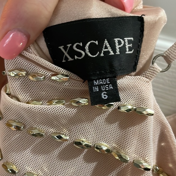 Xscape Beaded Semi-Formal Dress - Size 6 - Picture 5 of 5